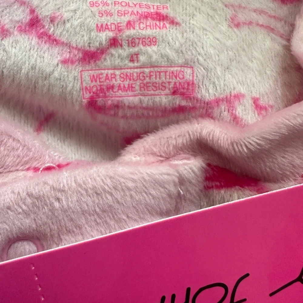 🆕Betsey Johnson Ribbon Footie Pajamas